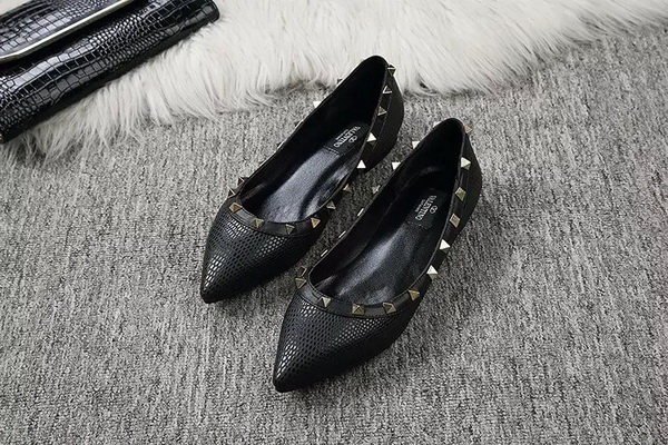 Valentino Shallow mouth flat shoes Women--111